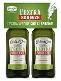 Costa d'Oro - Extra Squeeze Bipack 2 x 500ml.  Olio Extravergine di oliva estratto a freddo con tappo salva goccia. Adatto a tutte le ricette. Bottiglie da mezzo litro.