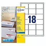 Avery J8161-25 etichetta per corrispondenza