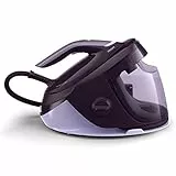 Philips PerfectCare 7000 Series Ferro da Stiro con Caldaia - 2100W, Colpo di Vapore 600g, Pressione 8,0 Bar, Tecnologia OptimalTEMP, Serbatoio 1,8 l, Viola (PSG7150/30)