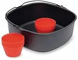 Philips HD9945/01 - Kit da forno in silicone, per Airfryer HD926X, HD924X, HD927X e HD928X, Nero