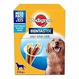 Pedigree Dentastix Snack per la Igiene Orale (Cane Grande +25 kg), 270 g 105 Pezzi - 15 Confezioni da 7 Pezzi (105 Pezzi totali)