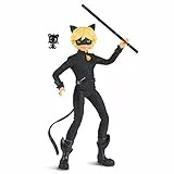 Bandai - Miraculous Ladybug - Bambola - Black Cat - Bambola articolata da 26 cm - P50002