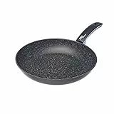Moneta Etnea Padella, Alluminio, Nero,Antiaderente, 30 cm