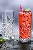 Pasabahce 52800 Timeless - Bicchieri da long drink, 450 ml, confezione da 12 pezzi, colore: Trasparente