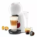 Krups KP1A31 - Macchina per capsule di caffè Nescafé Dolce Gusto Piccolo XS, 15 bar, ultra compatta, ad alta pressione, oltre 30 creazioni di caffè, spegnimento automatico, colore: Bianco