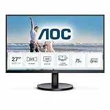AOC Q27B3MA - Monitor da 27 Pollici QHD, Speaker (2560 x 1440, 75 Hz, HDMI, DisplayPort) Nero