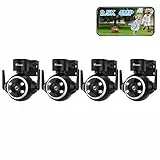 ctronics 2.5K 4MP Telecamera Wi-Fi Esterno 2,4Ghz/5Ghz, PTZ Videocamera Sorveglianza Esterno Wifi con 355°Pan /90°Tilt, Visione Notturna a Colori 30m, Rilevamento Umano e Auto Tracking IP66
