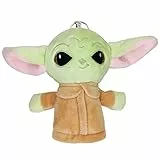 SpassHaus Baby Yoda Peluche Grogu da 11 cm, motivo: Star Wars, piccolo regalo di Starwars, adatto come regalo per bambini e come decorazione.