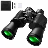 Uplayteck Binocolo Professionale per Adulti 10 x 50, Binocoli Compatto Potenti con Prismi BaK4 e Obiettivo FMC, Binocolo Militare per il Birdwatching, Escursionismo, Viaggio, Sportivi