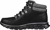 Skechers Synergy Cool Seeker, Scarponi da escursionismo Donna, Black Microleather/Felt, 39