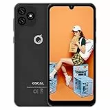 Smartphone, OSCAL C20 Pro Telefono Cellulare con 6.1' HD+, Octa-core, 32GB ROM +128GB Espandibile, 3380mAh Batteria, 8MP+2MP, Android 11, Dual 4G SIM Cellulari, Face ID/GPS/3 Slots -Nero