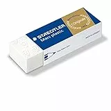 Staedtler Mars Plastic 526 50 - Gomma da cancellare in plastica, colore: Bianco