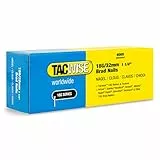 TACWISE 1712 Chiodi Brad Galvanizzati Tipo 18G / 32 mm, Argentato, Confezione da 4.000