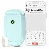 MARKLIFE P11, etichettatrice automatica, mini etichettatrice Bluetooth, etichettatrice per casa, ufficio, stampante termica portatile, compatibile con iOS Android