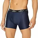 FM London Sports Mesh, Boxer sportivi, confezione da 4, leggeri, design in rete, asciugatura rapida, da Uomo, Multicolore, L