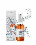Institut Katharos, Argento colloidale premium 40 ppm 30 ml ● Formula a concentrazione ottimale, particelle più piccole, risultati migliori ● Ebook gratuiti inclusi, Liquido