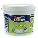 Dulux Casa Pulita Pittura per Interni Antimuffa Rimuove e Protegge Da Muffe e Funghi, 10 Litri, Bianco