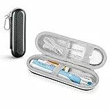 Yinke Custodia per Spazzolino Elettrico Braun Oral-B/Oral-B Pro e Philips Sonicare/iO Series Possibilità di Riporre Accessori Come Caricabatterie, Custodia Rigida da Viaggio Portatile (Nero)