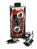 Ldnio caricatore per auto con 4 uscite USB, caricabatterie per auto universale 25.5W con prolunga per passeggero posteriore
