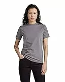 G-STAR RAW Women's Puff Logo Slim T-Shirt, Grigio (granite D22761-336-1468), XXS