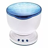 MostroMania Proiettore Onde dell'Oceano con Altoparlante, Decorazione Luminosa da Interni con Onde, Accessori Casa, Regalo per Bambini e Adulti
