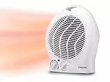 BEPER P203TER201 Termoventilatore da Bagno con Termostato Regolabile - Scaldino Elettrico Bagno Basso Consumo, 2000W