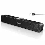 HEANTTV Casse PC,Bluetooth 5.3 Altoparlanti per computer Alimentazione USB,Superbo Stereo Bluetooth Desktop Speakers,Altoparlanti per Computer, Portatile, Tablet,Smartphone,Ps5,Ipad,Xbox