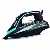 Cecotec 3D Force Anodized 750 Smart - Ferro a vapore, Doppia piastra anodizzata, Schermo LCD, Anticalcare, Spegnimento automatico.