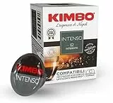 160 Capsule Caffe Kimbo Compatibili Lavazza a Modo Mio Miscela Intenso box da 10 Capsule