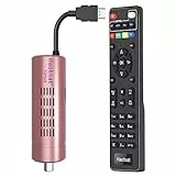 Decoder Digitale Terrestre 2022/2023,DVB-T2 Ricevitore Mini Stick Invisibile la TV HDMI HD1080P H.265 HEVC Main 10 Bit, Supporto Dolby Audio e Multimedia USB/PVR [Include un Telecomando 2in1]