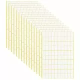 1500 Pezzi, 13 x 19 mm Etichette Adesive Bianche, Etichette universali, Etichette Multifunzione Rettangolare, Nome Etichette Adatto per Casa, Ufficio, Scuola, Cucina, Bottiglia di Stoccaggio