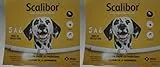 Scalibor 65cm x2- Collare Antiparassitario Per Cani - Collare Antipulci E Antizecche Per Cani Di Taglia Grande. 12 Mesi Di Protezione