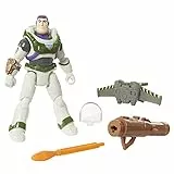 Buzz Lightyear Eroe in Missione Action Figure, da 12,7 cm, con jetpack, lanciamissili, 10 articolazioni mobili e dettagli autentici, Giocattolo per Bambini 4+ Anni, HHJ86