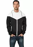 Urban Classics - Giacca Uomo Antivento con Polsini e Vita Elastici, Giacca a Vento Leggera, Giubbottino Leggero ed Isolante con Cerniera e Tasche, Taglie: S - 3XL
