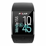 Polar M600 Smartwatch, Unisex, M600 Smartwatch, supporta messaggi, Black, M/L