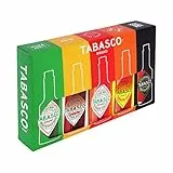 TABASCO : 5 bottiglie di vetro salsa peperoncino piccante (5*60ml) 100% naturale