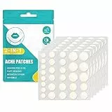 264pcs Cerotti Brufoli Pimple Patch Invisibili Per Acne Idrocolloide Naturale Con Olio Dell'Albero Del Tè E Acido Salicilico Giorno E Notte 2 In 1 Cerotto Impermeabile Patch Brufoli