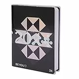 BE YOU Luxury - Diario Scuola 2023-2024, 12 Mesi, Settembre 2023 - Agosto 2024, Agenda Scolastica con Sticker e Pagine per Sketch, con Copertina Trasparente, Formato Medium 12,5 x 16,5 cm