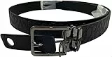 ARMANI EXCHANGE Cintura Logo Allover, Cintura Uomo, Nero, TU
