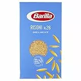 Barilla Pastina Risoni n. 26, Pasta di Semola di Grano Duro 100% Italiano, Ideale per Zuppe, 500 g