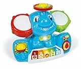 Clementoni - 14984 - Prima Infanzia - Alberto, Elefantino in Concerto, Gioco Musicale Elettronico Parlante, per Bambini 10-36 Mesi
