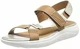 Geox D Spherica Ec5W, Sandal Donna, Camel/Lt Gold, 39 EU