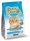 Monge Gran BONTÀ Gatto CROCCANTINI Pesce 12X400GR [Totale 4,8 kg di CROCCANTINI]
