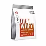 PhD Nutrition Diet Whey Polvere Proteica | Gusto Cioccolato e Arachidi | Polvere di Proteine Del Siero Di Latte | Per Ridurre il Grasso Corporeo | 2 kg | 80 porzioni