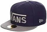 Vans – Cappellino da Baseball Uomo – Drop V New Era, Uomo, Kappe M Drop V New Era, Bleu - Bleu Marine/Gris
