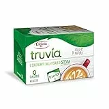 Eridania, Linea Truvía®, Dolcificante Naturale in Bustine, Estratto dalle Foglie di Stevia, Ottimo Sostituto allo Zucchero Bianco, Addolcisce Cibi e Bevande con 0 Calorie, Scatola 40 Bustine x 1 gr