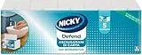 Nicky Defend Asciugamano con Antibatterico Monouso, 5 Confezioni da 100 Asciugamani a 2 Veli per Confezione, Morbido e Resistente, Rimuove Germi e Batteri, Carta 100% Pura Cellulosa Biodegradabile