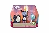 Bullyland 13124 - Set di figure di gioco, Walt Disney Vampirina - Demi e Wolfie, figure dipinte a mano con amore, senza PVC, per bambini per il gioco immaginativo