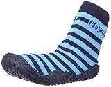 Playshoes Calzini Aqua, Calzini Aqua Unisex - Bambini e ragazzi, Strisce Blue Marino, 30/31 EU