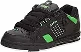 Globe Sabre Scarpe da Skateboard - Black/Moto Green - US 10